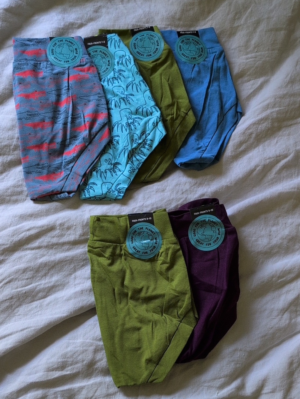 6-Pack Boys Organic Cotton Briefs